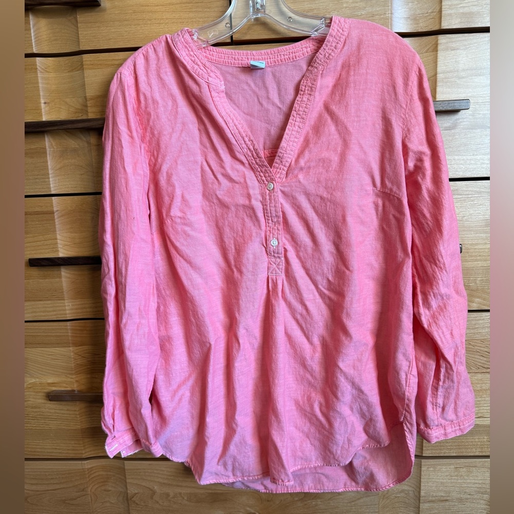 Coral Blouse